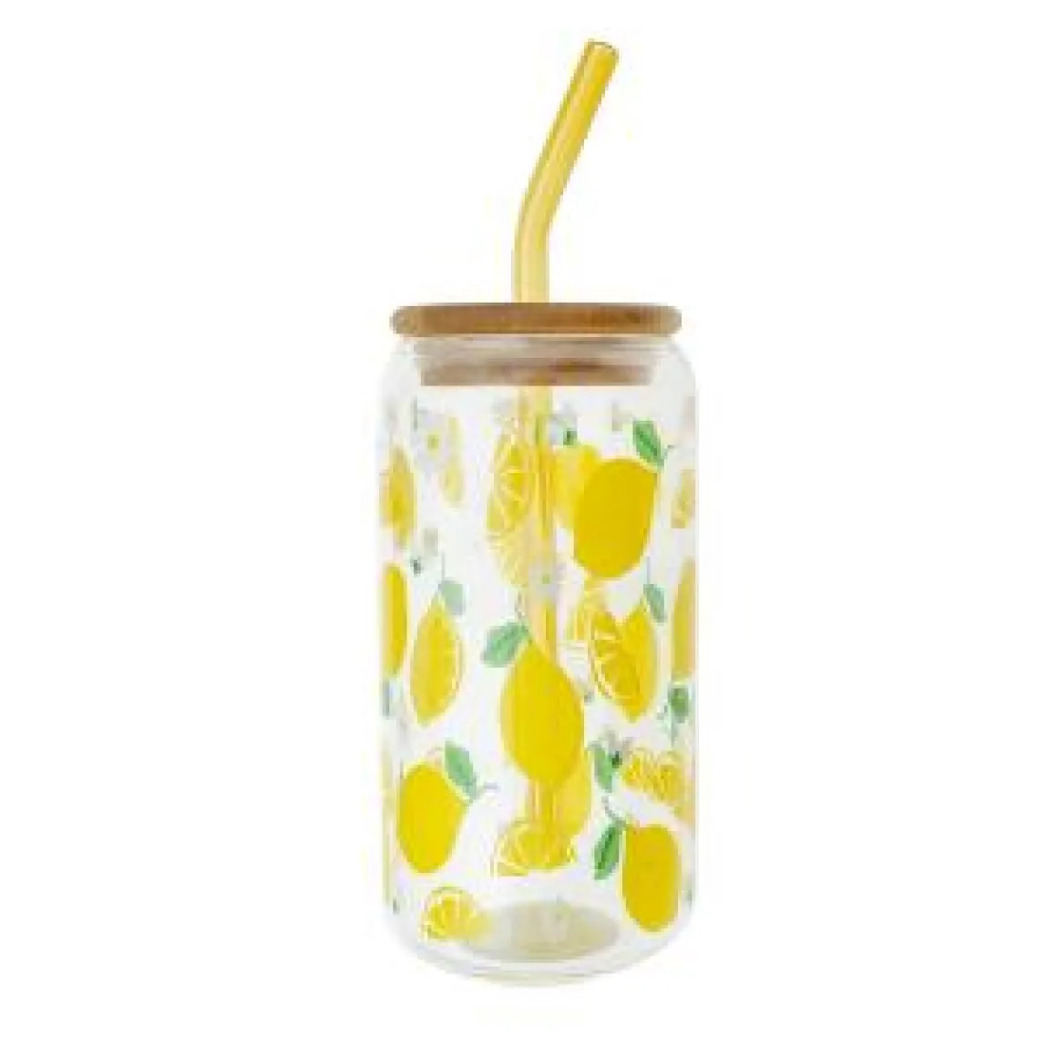 Vaso Borosilicato To Go Limon