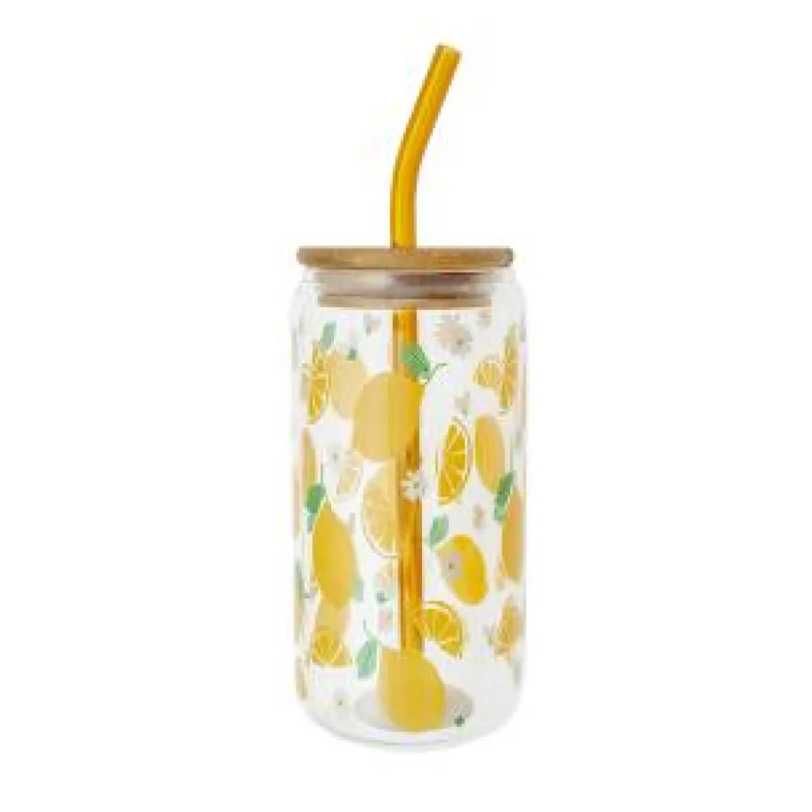 Vaso Borosilicato To Go Naranja