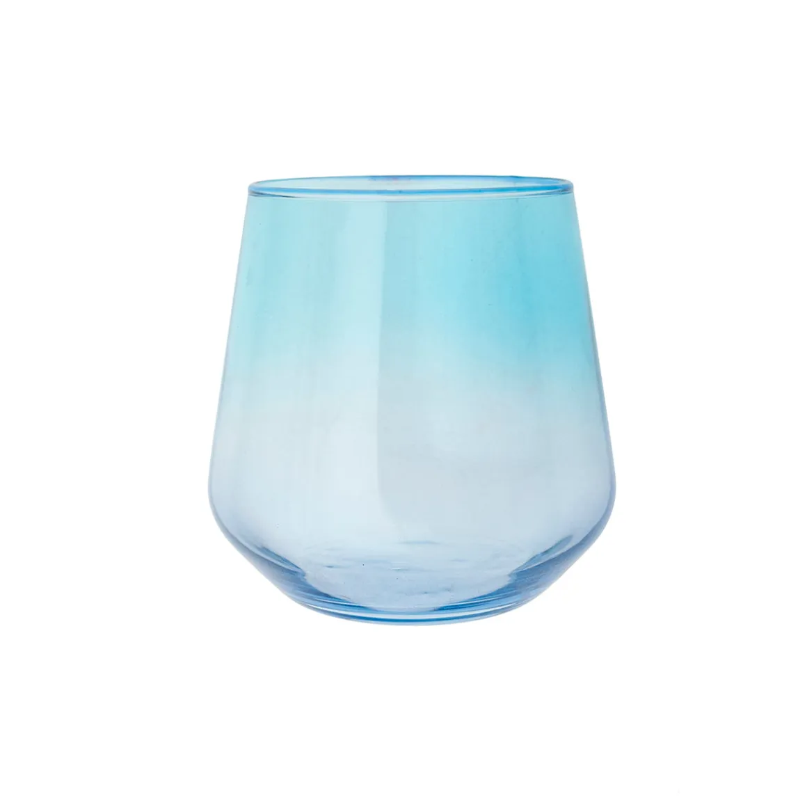 Vaso de Cristal Azul 6,8x8,8 cm