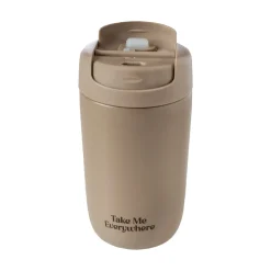 Vaso Térmico de Acero Inoxidable 400 ml marron