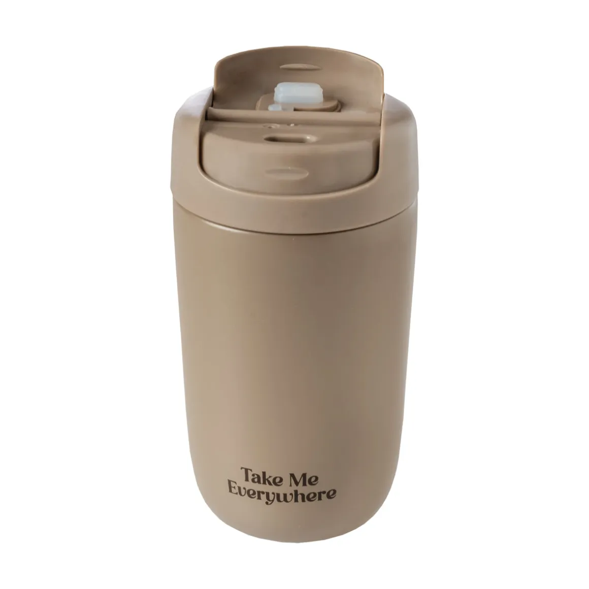 Vaso Térmico de Acero Inoxidable 400 ml marron