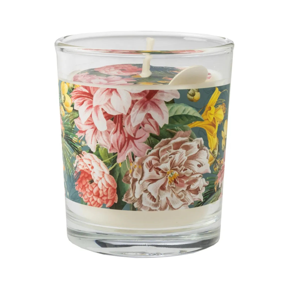 Vaso Vela Cristal 65gr Soft Almond