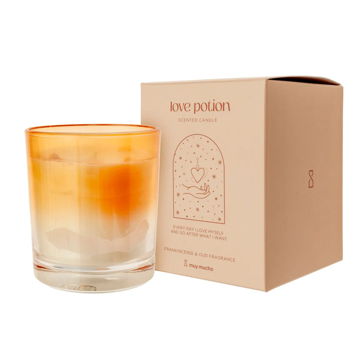 Vaso vela frankincese & oud