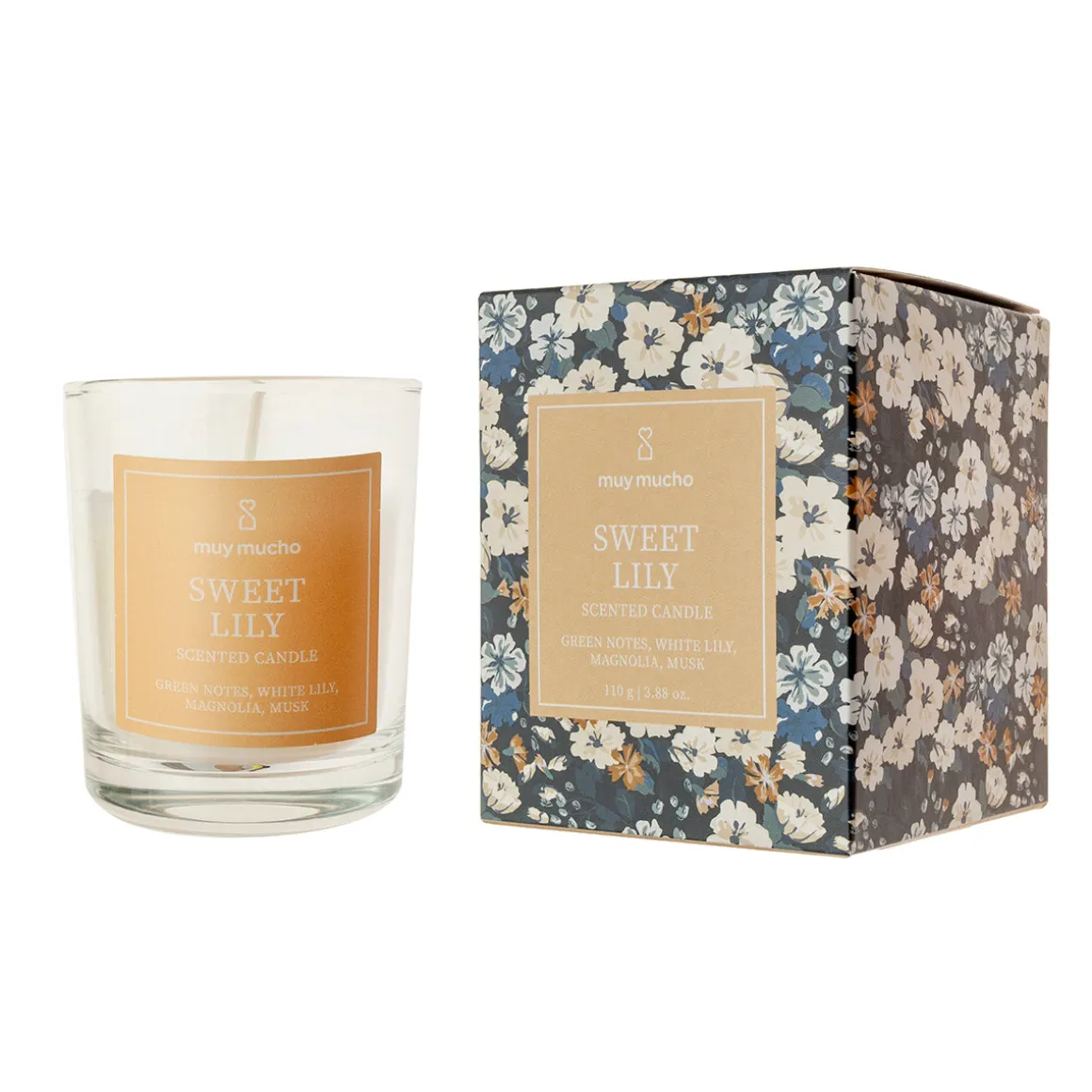 Vaso vela lily 110gr