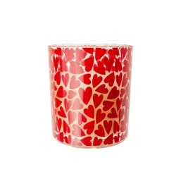 Vaso vela rose&vanilla