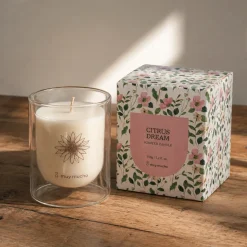 VASO VELA SOJA CITRUS DREAM 8X11 150