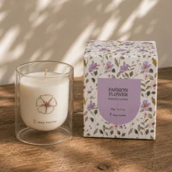 VASO VELA SOJA PASSION FLOWER 8X11 150