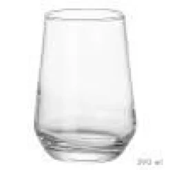 Vaso vidrio transparente