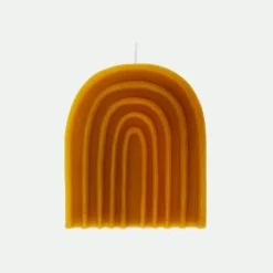 Vela arco cera de abeja