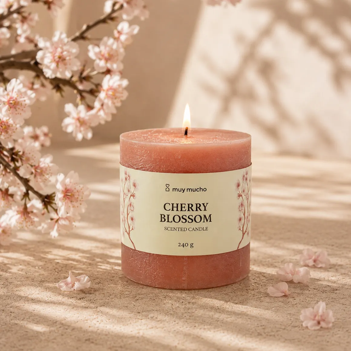 Vela Aromática Cherry Blossom 240 g