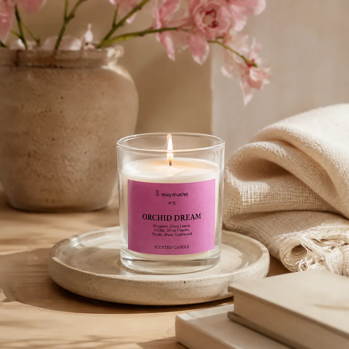 Vela aromática Orchid Dream