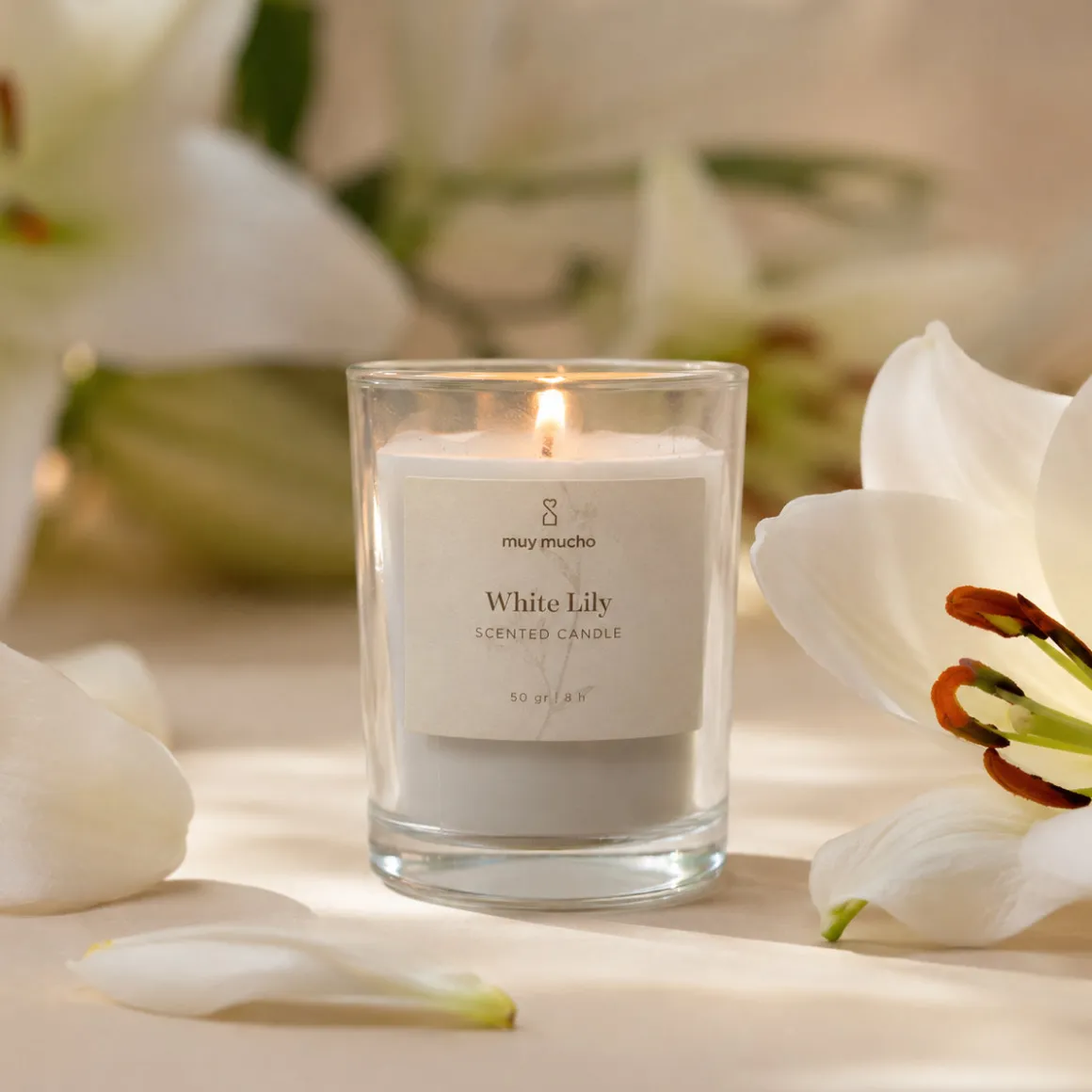 Vela Aromática White Lily 50gr