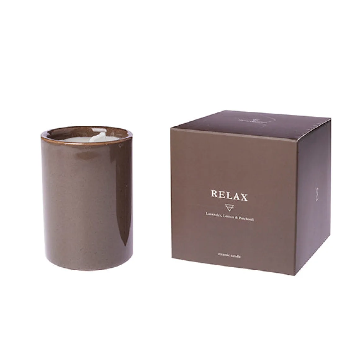 Vela cerámica aroma lavender