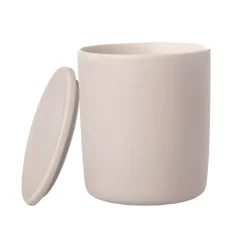 Vela cerámica c/tapa lavender