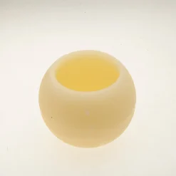 Vela Esférica Led D.12X10Cm Cr.