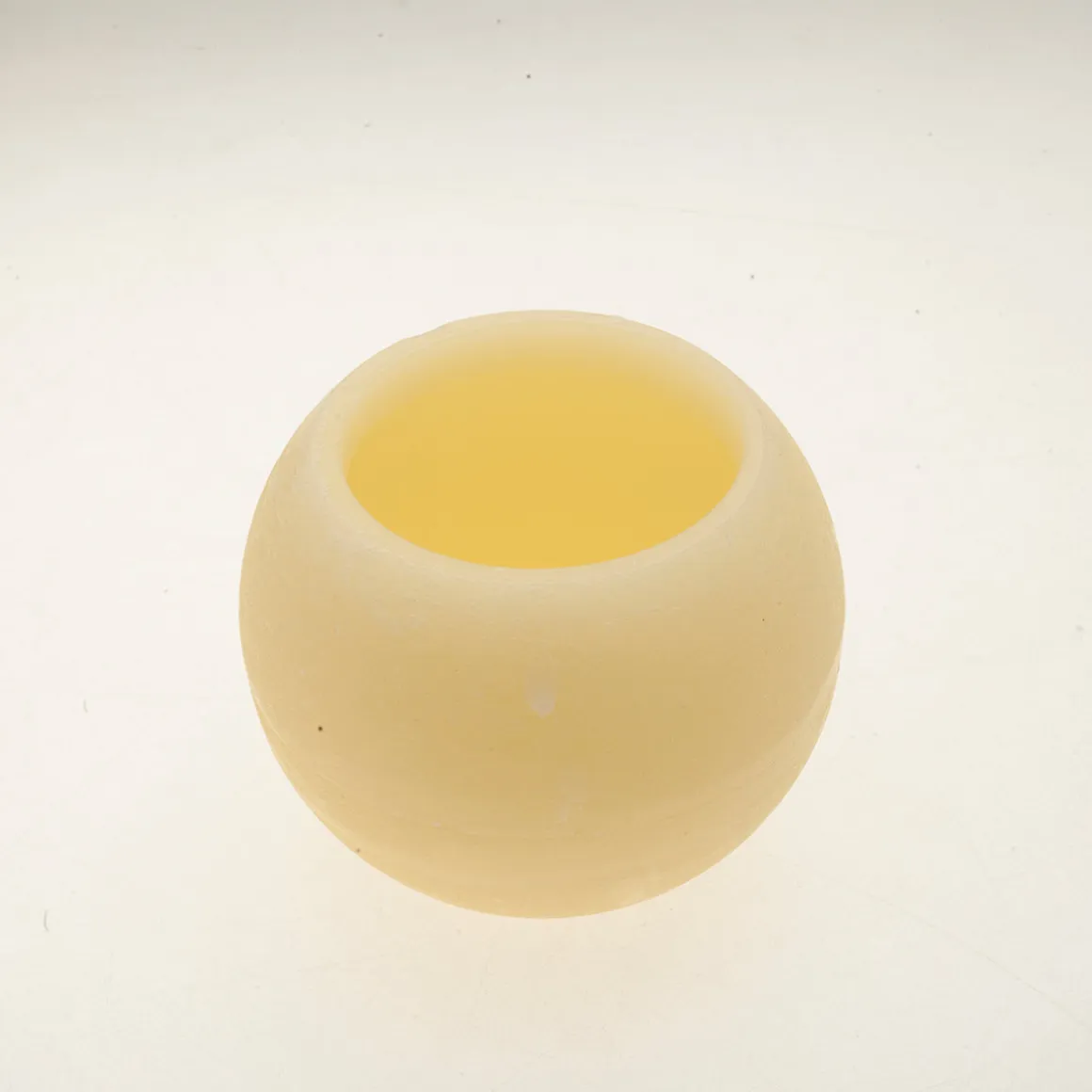 Vela Esférica Led D.12X10Cm Cr.