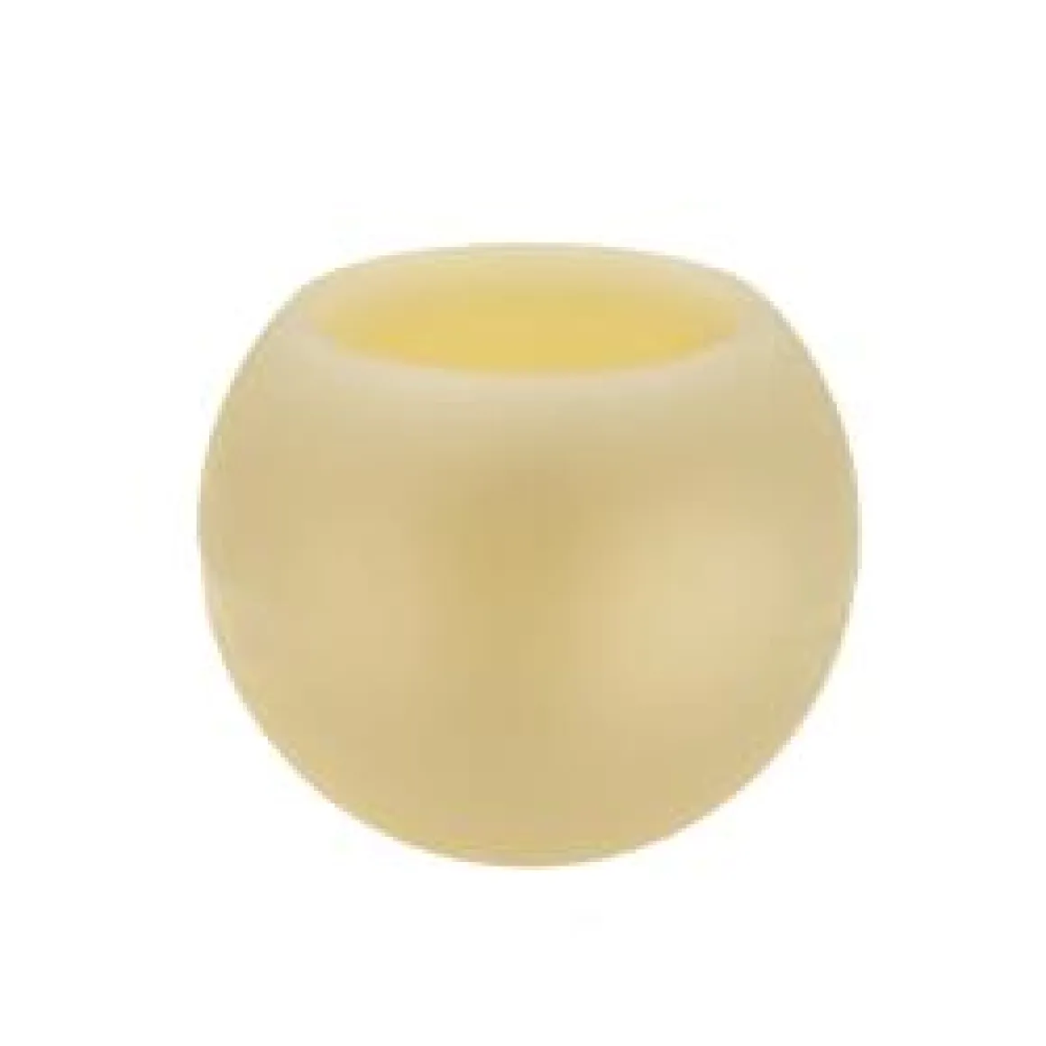 Vela Esférica Led D.12X10Cm Cr.
