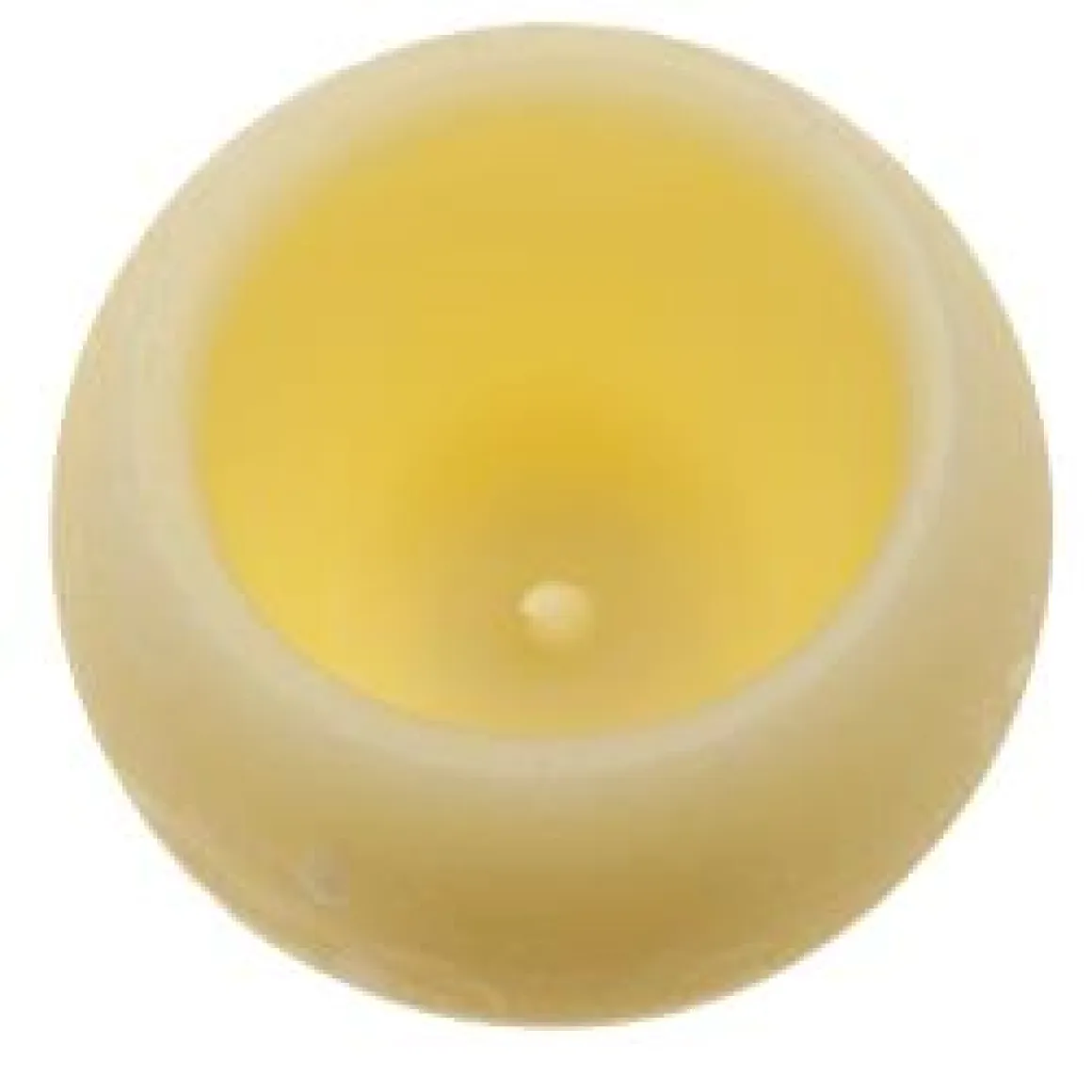 Vela Esférica Led D.12X10Cm Cr.