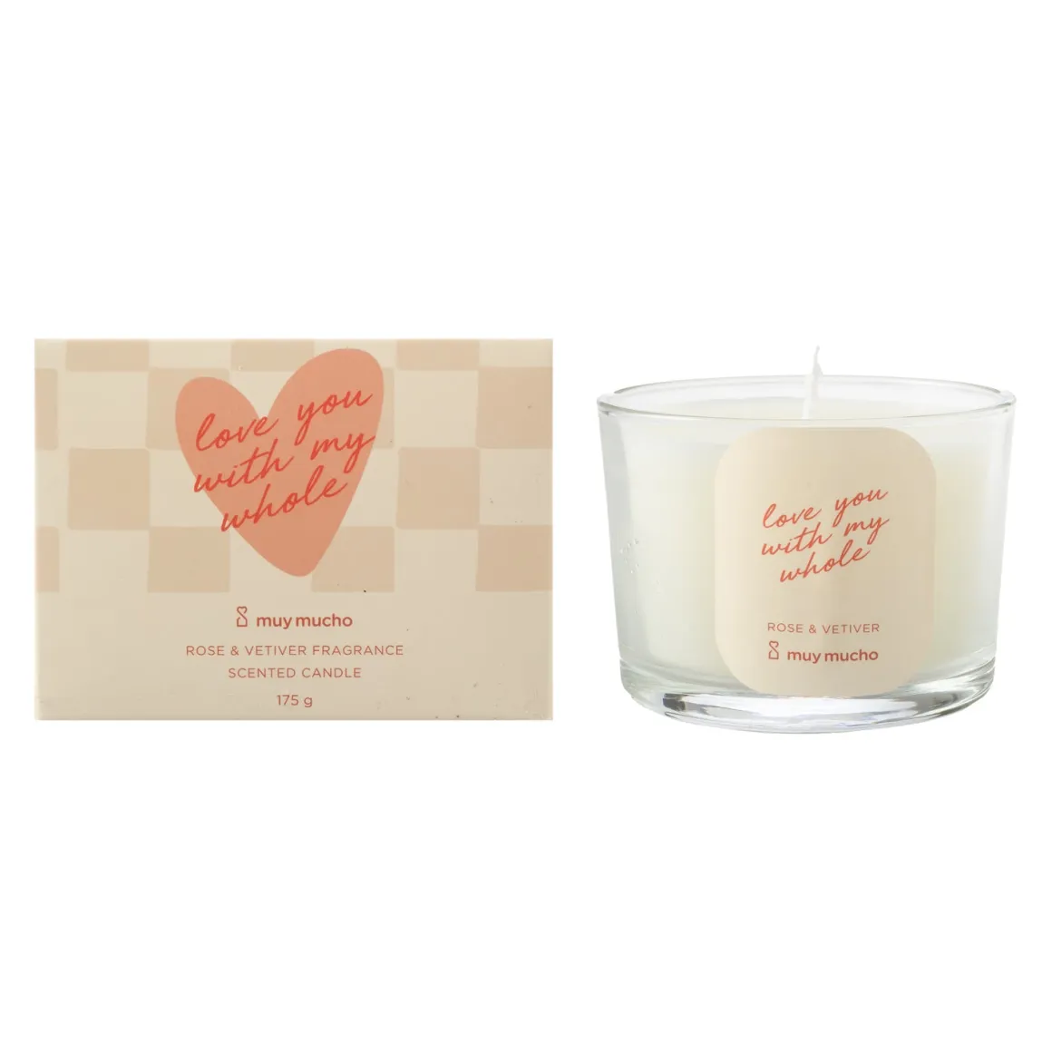 Vela 175Gr Rose & Vetiver