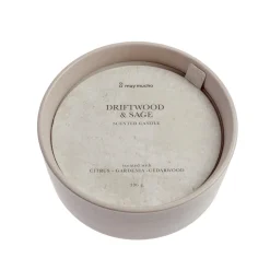 Vela 3 mechas driftwood&sage