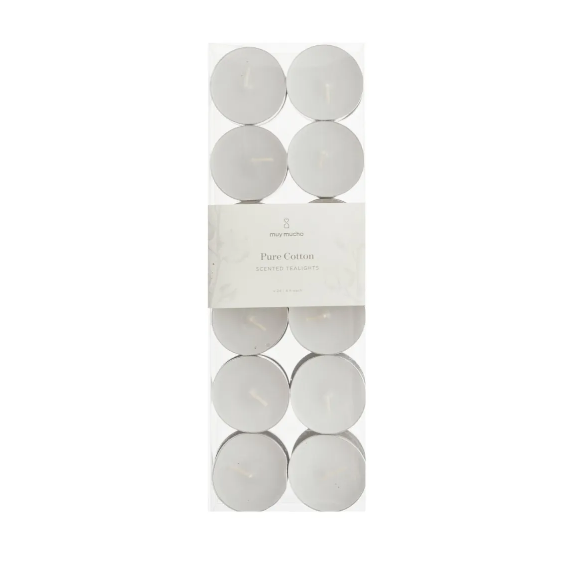 Velas de té Pure Cotton