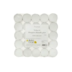 Velas de té set 50 parafina